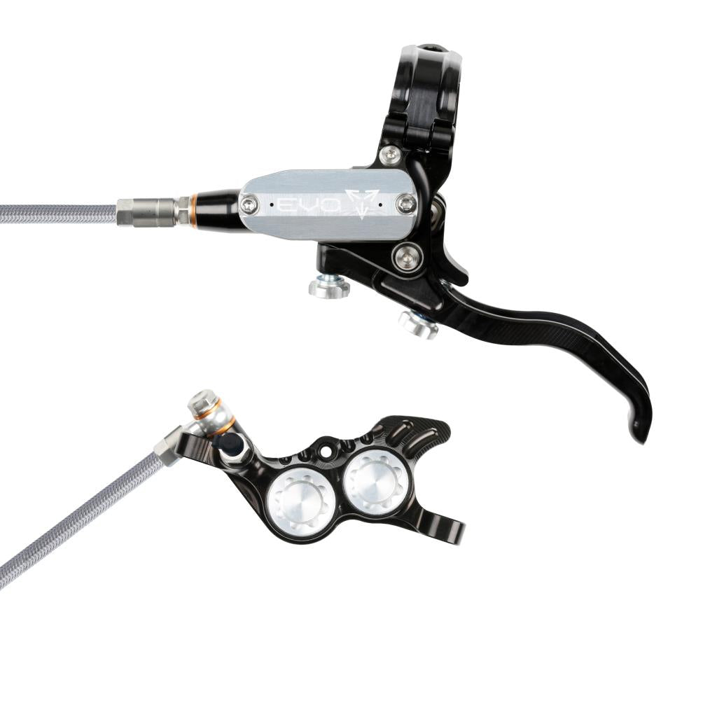 Freno anteriore HOPE TECH 4 EVO GR4 Aviation Nero/Argento