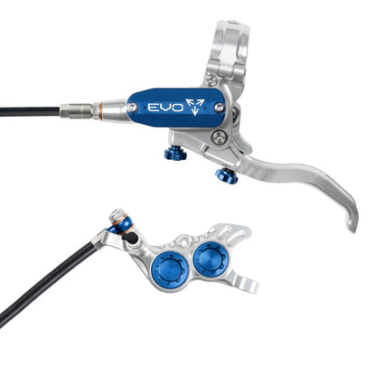 Freno Anteriore HOPE TECH 4 EVO GR4 Argento/Blu