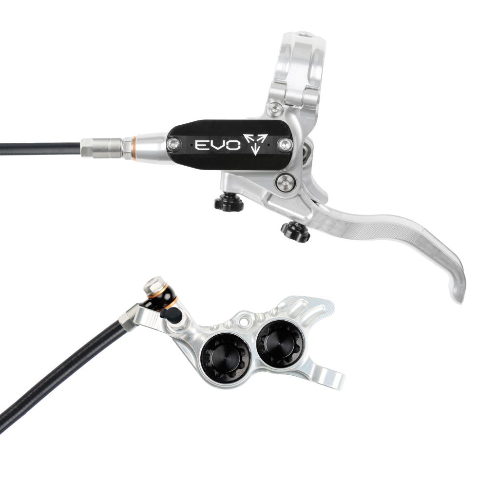 HOPE TECH 4 EVO GR4 Freno anteriore Argento/Nero