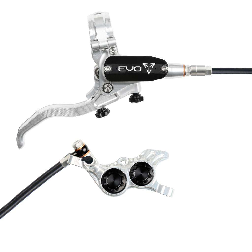 HOPE TECH 4 EVO GR4 Freno posteriore Argento/Nero