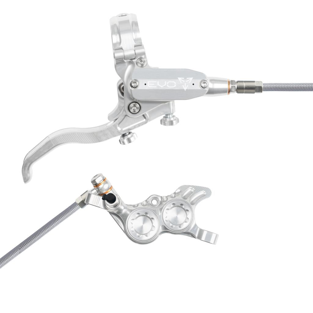 HOPE TECH 4 EVO GR4 Freno posteriore argento avio