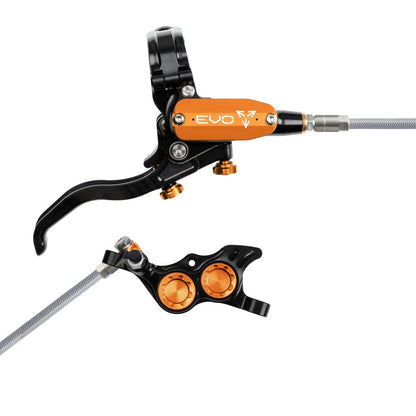 Freno Posteriore HOPE TECH 4 EVO TR4 Aviation Nero/Arancione