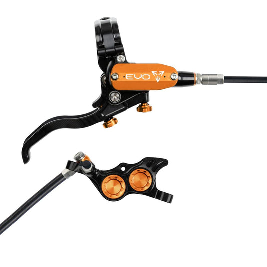 Freno posteriore HOPE TECH 4 EVO TR4 Nero/Arancione