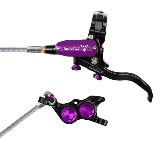 HOPE TECH 4 EVO TR4 Aviation Freno anteriore nero/viola