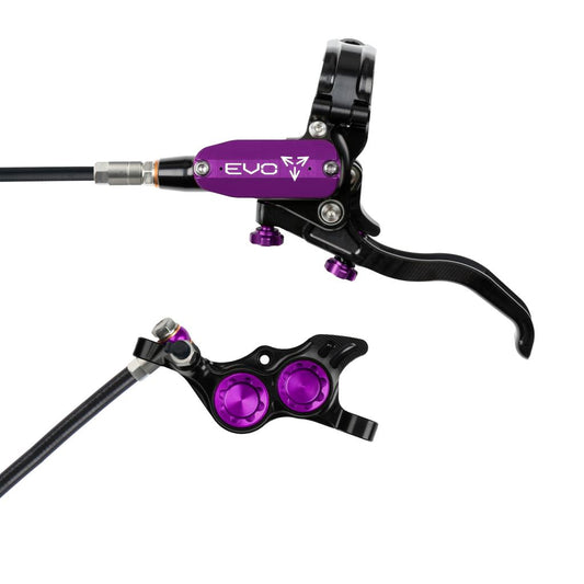 HOPE TECH 4 EVO TR4 Freno anteriore nero/viola