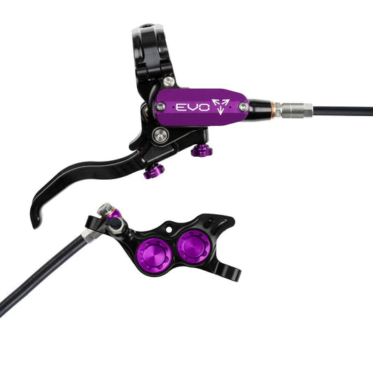 HOPE TECH 4 EVO TR4 Freno posteriore nero/viola