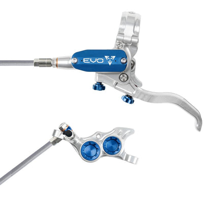 Freno Anteriore HOPE TECH 4 EVO TR4 Aviation Argento/Blu