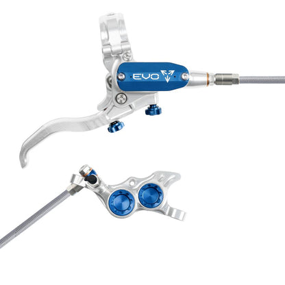 Freno Posteriore HOPE TECH 4 EVO TR4 Aviation Argento/Blu