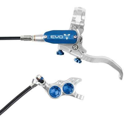 Freno Anteriore HOPE TECH 4 EVO TR4 Argento/Blu