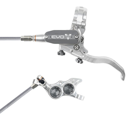 Freno Anteriore HOPE TECH 4 EVO TR4 Aviation Argento/Fumé
