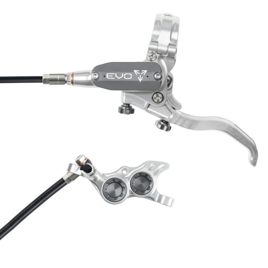 Freno anteriore HOPE TECH 4 EVO TR4 Argento/Smoke