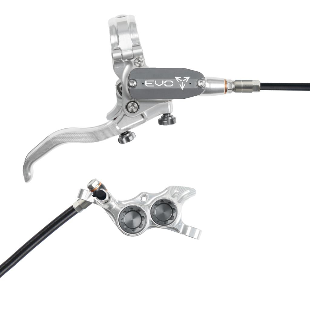 Freno posteriore HOPE TECH 4 EVO TR4 Argento/Smoke