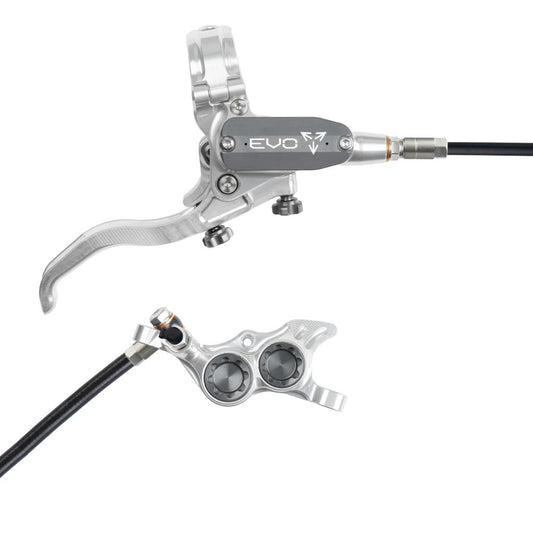 Freno posteriore HOPE TECH 4 EVO TR4 Argento/Smoke