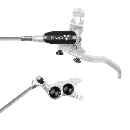 Freno Anteriore HOPE TECH 4 EVO TR4 Aviation Argento/Nero
