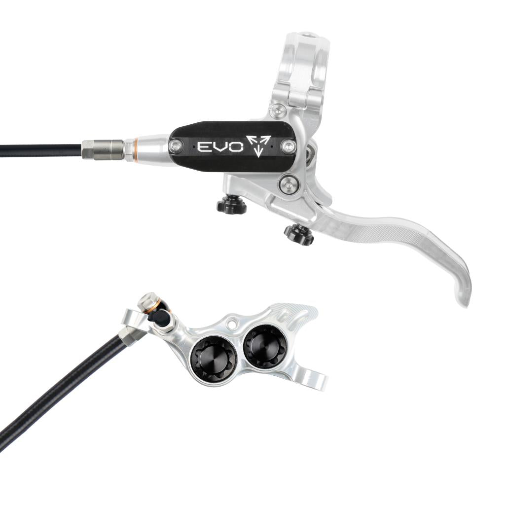 HOPE TECH 4 EVO TR4 Freno anteriore Argento/Nero
