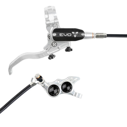 Freno Posteriore HOPE TECH 4 EVO TR4 Argento/Nero