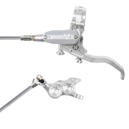 Freno Anteriore HOPE TECH 4 EVO TR4 Aviation Argento/Argento