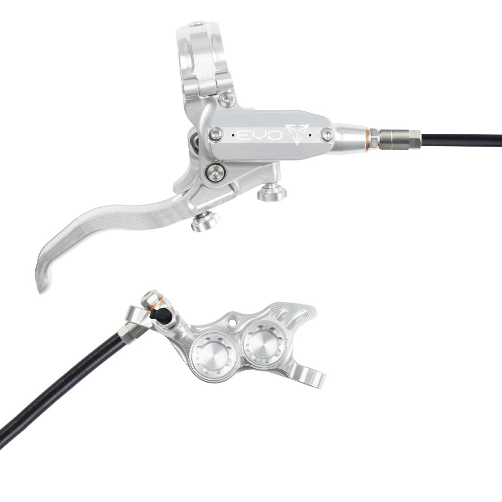 Freno posteriore HOPE TECH 4 EVO TR4 Argento