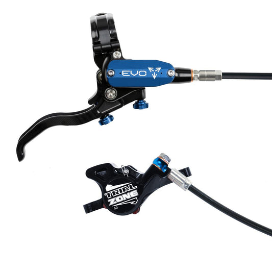 Freno posteriore HOPE TECH 4 EVO TRIAL ZONE N9, blu