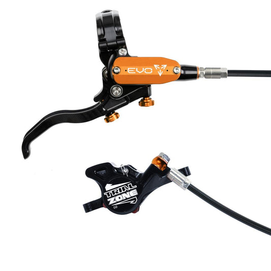 Freno posteriore HOPE TECH 4 EVO TRIAL ZONE N9, Arancione