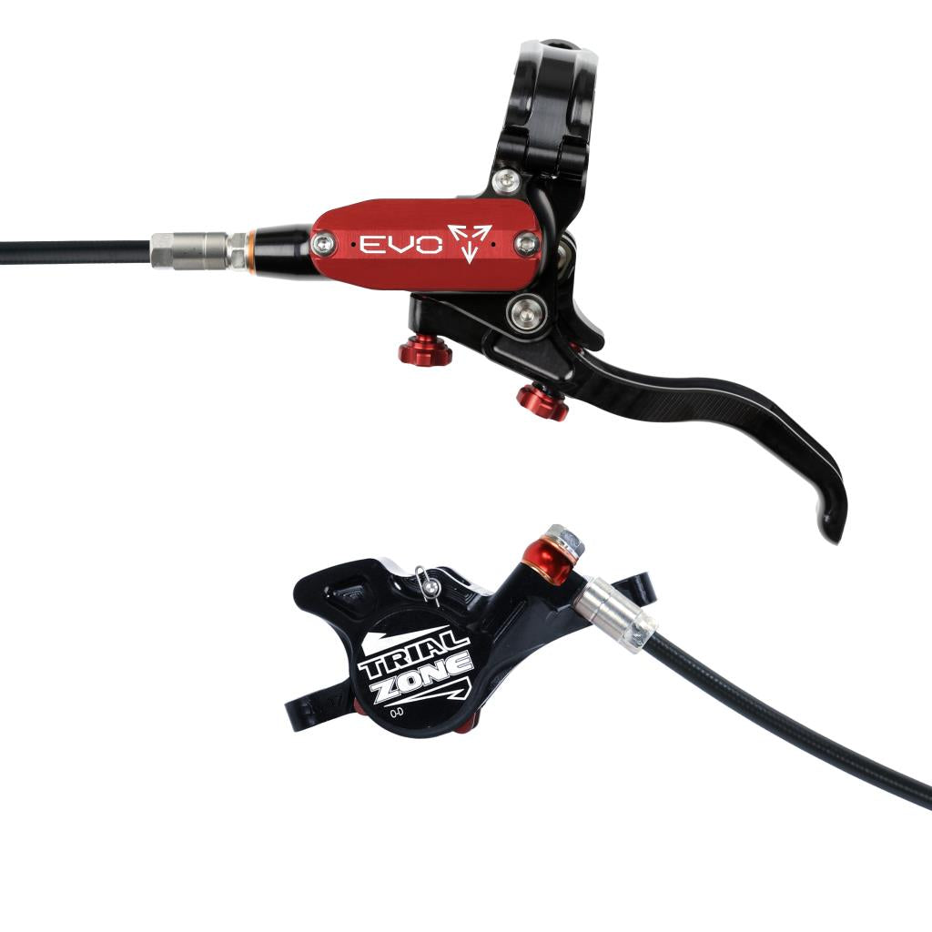 HOPE TECH 4 EVO TRIAL ZONE N9 freno anteriore Rosso
