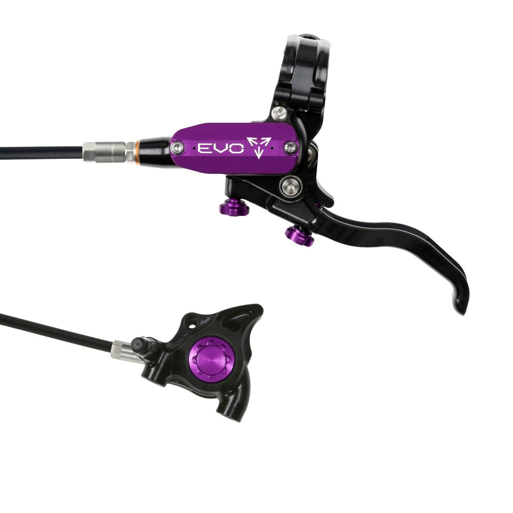 HOPE TECH 4 EVO X2 FM freno anteriore Nero/Viola