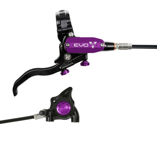 HOPE TECH 4 EVO X2 FM freno posteriore Nero/Viola