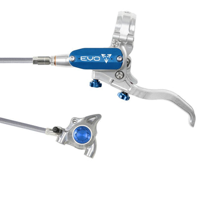 Freno Anteriore HOPE TECH 4 EVO X2 FM Aviation Argento/Blu