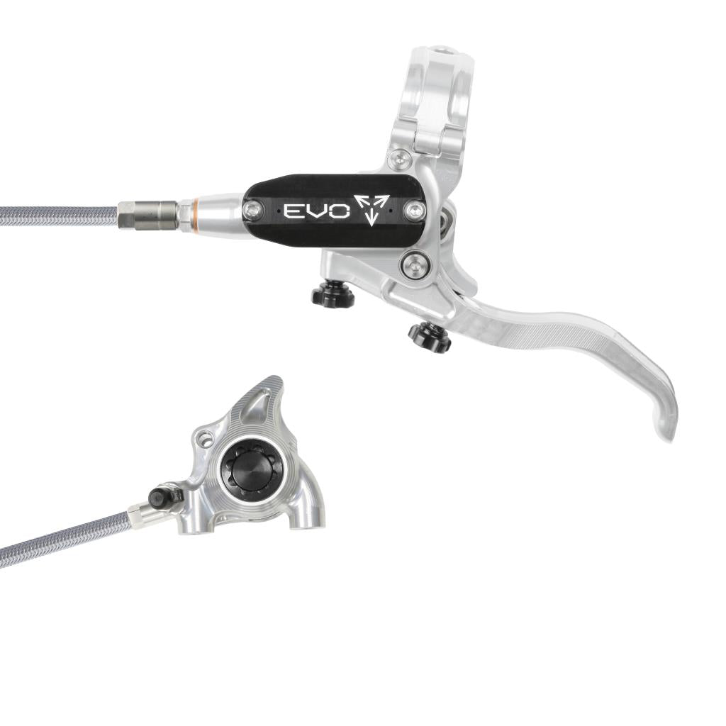 HOPE TECH 4 EVO X2 FM Aviation Front Brake Argento/Nero