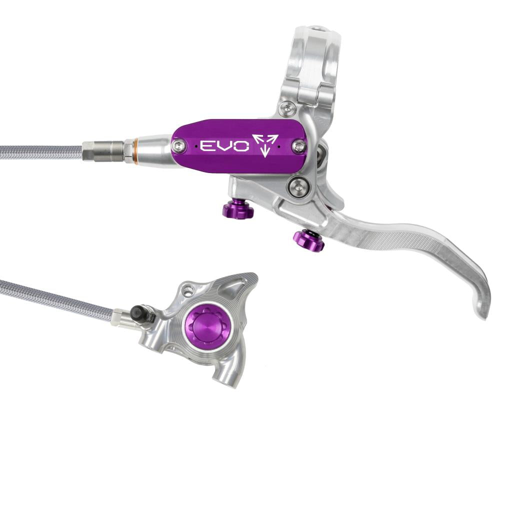 HOPE TECH 4 EVO X2 FM Aviation Freno Anteriore Argento