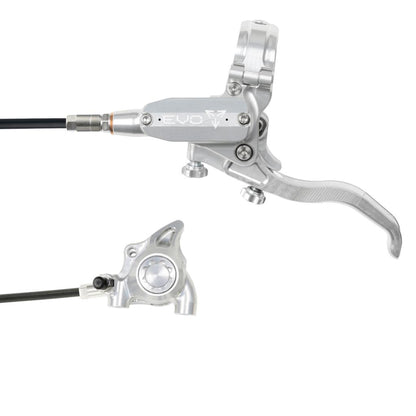 Freno Anteriore HOPE TECH 4 EVO X2 FM Argento/Argento