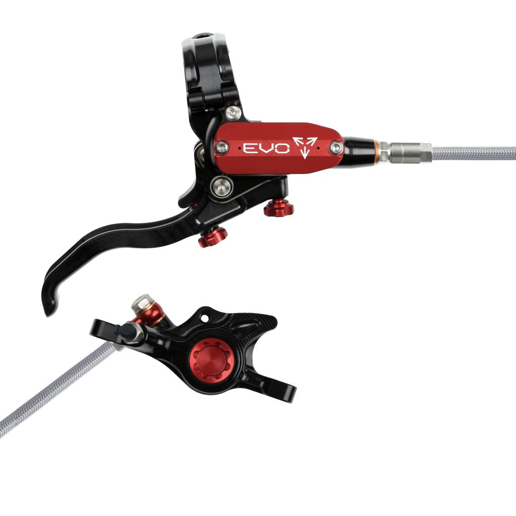 HOPE TECH 4 EVO X2 PM Aviation Freno posteriore nero/rosso