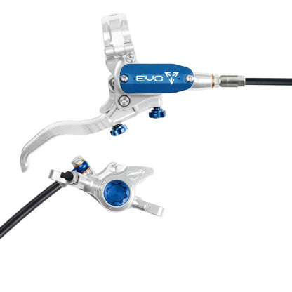 Freno Posteriore HOPE TECH 4 EVO X2 PM Argento/Blu