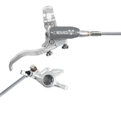 Freno Posteriore HOPE TECH 4 EVO X2 PM Aviation Argento/Fumé