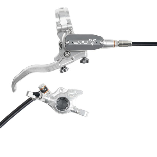 Freno posteriore HOPE TECH 4 EVO X2 PM Argento/Smoke