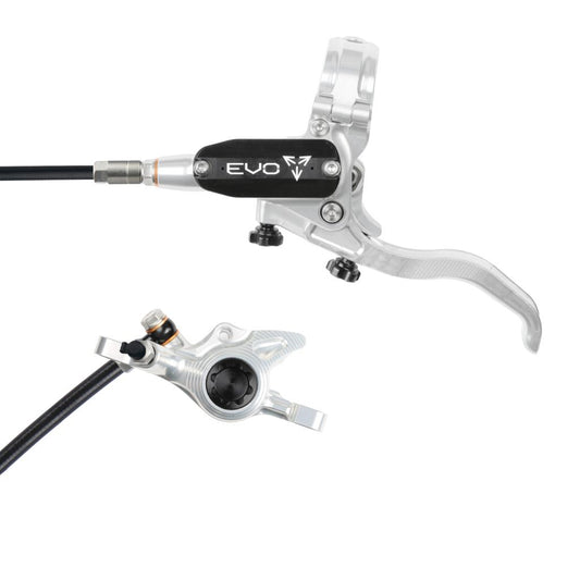 Freno anteriore HOPE TECH 4 EVO X2 PM Argento/Nero