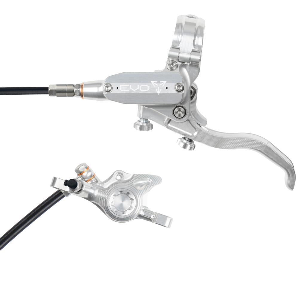 Freno anteriore HOPE TECH 4 EVO X2 PM Argento