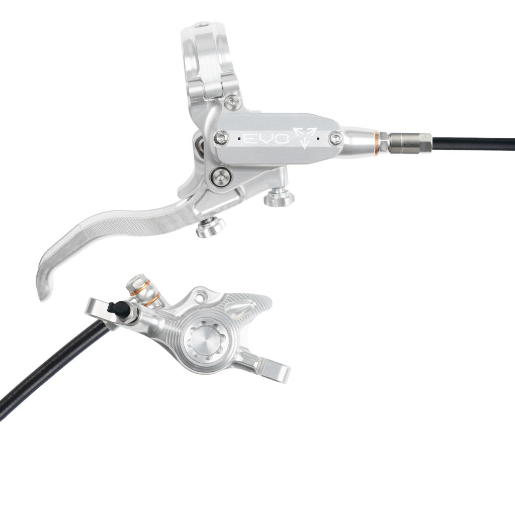 Freno posteriore HOPE TECH 4 EVO X2 PM Argento
