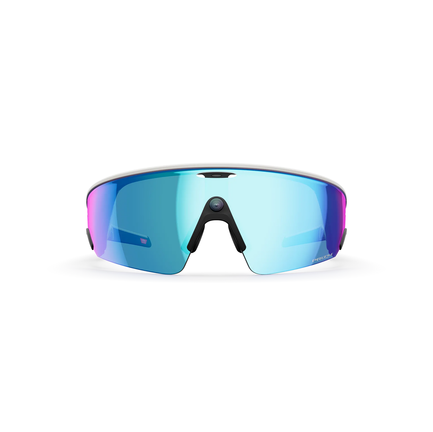 OAKLEY Occhiali VANGUARD META Nero/Bianco Prizm Lente Zaffiro