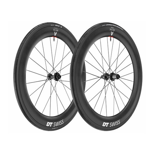 Coppia di ruote DT SWISS ARC 1100 DICUT WTS 55 Tubeless Ready (Center Lock)