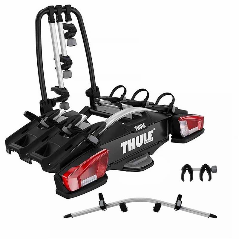 THULE VELOCOMPACT 3 portabici + adattatore per 4 biciclette