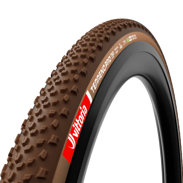 Pneumatico VITTORIA TERRENO PRO T60 misto 700x40c Gravel Race Marrone