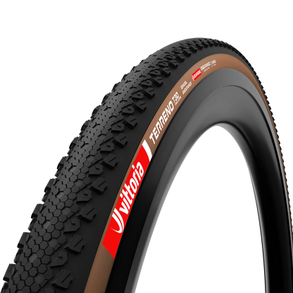 Pneumatico VITTORIA TERRENO T30 FINE LOOSE Gravel Endurance 700c Tubeless Ready Flessibile Marrone