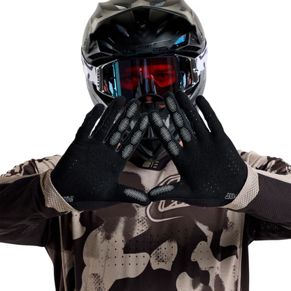 Guanti TROY LEE DESIGNS AIR MONO Neri
