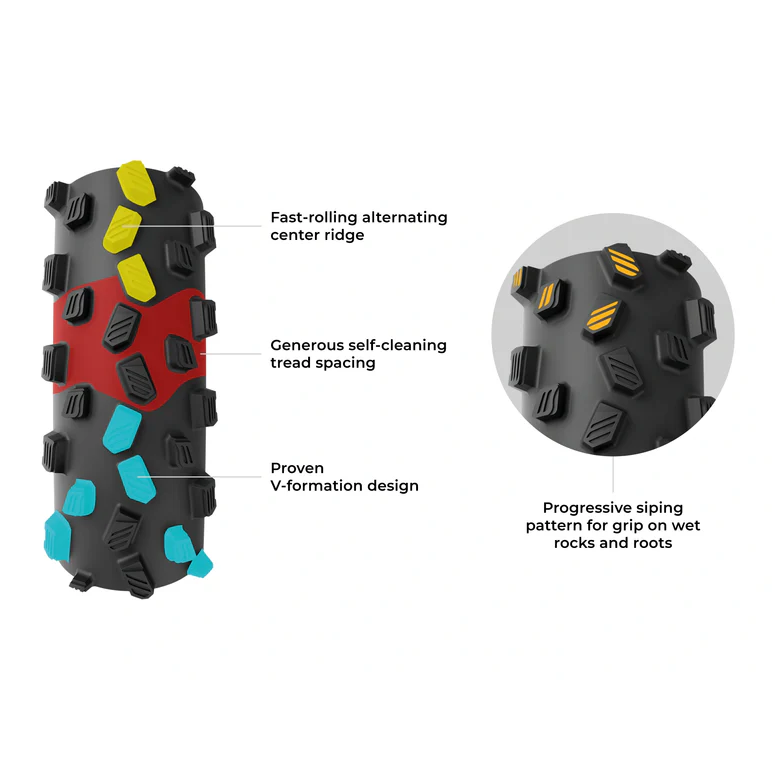 Pneumatico VITTORIA Torrente 29x2.4 XC Trail Graphene 2.0 Tubeless Ready Soft Nero/Beige