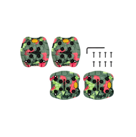 Inserti pedali piatti Look Trail Grip Camo (x4)