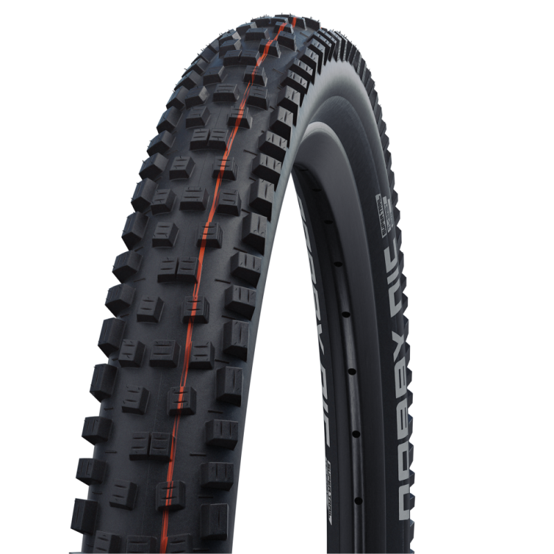 Copertone flessibile SCHWALBE NOBBY NIC 29x2.60 ADDIX SOFT SUPERTRAIL Tubeless Ready Nero