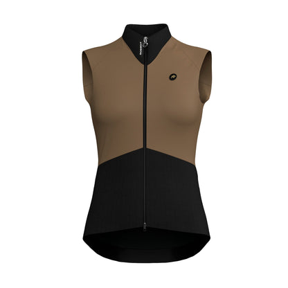 Giacca senza Maniche ASSOS UMA GTV SPRING FALL S11 Donna Terra Sand