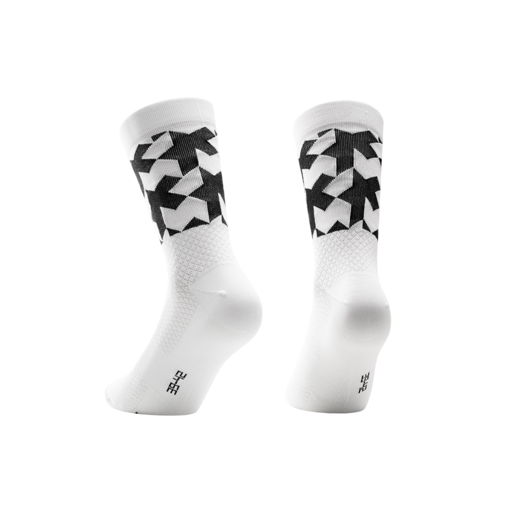 ASSOS MONOGRAM EVO Calzini bianchi