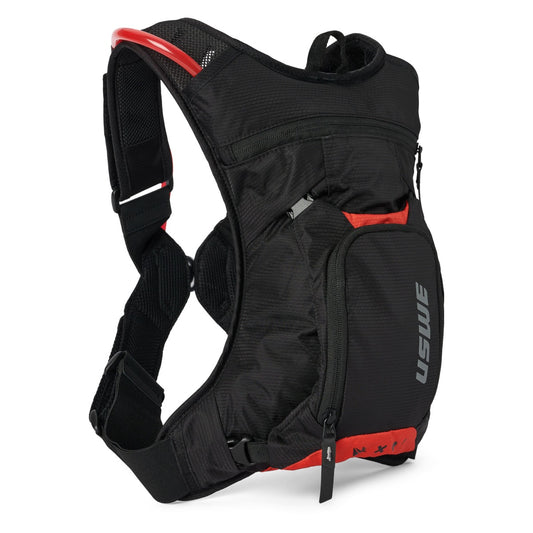 USWE MTB HYDRO 3 L Borsa di idratazione Nero/Rosso